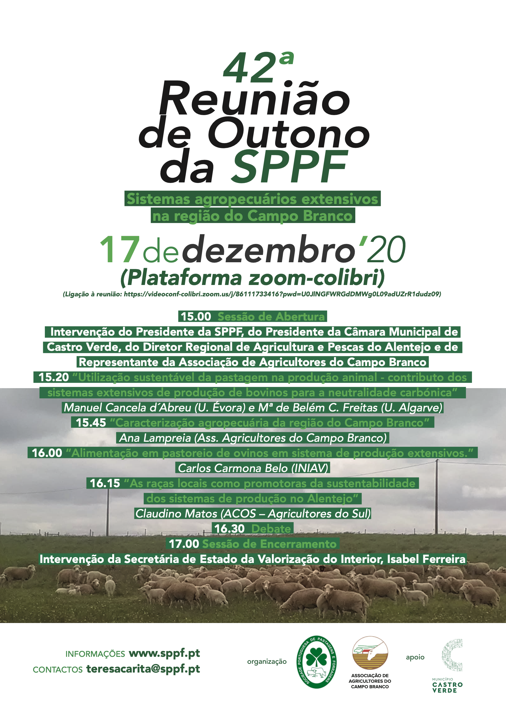  Cartaz 42ª Reunião de Outono da SPPF
