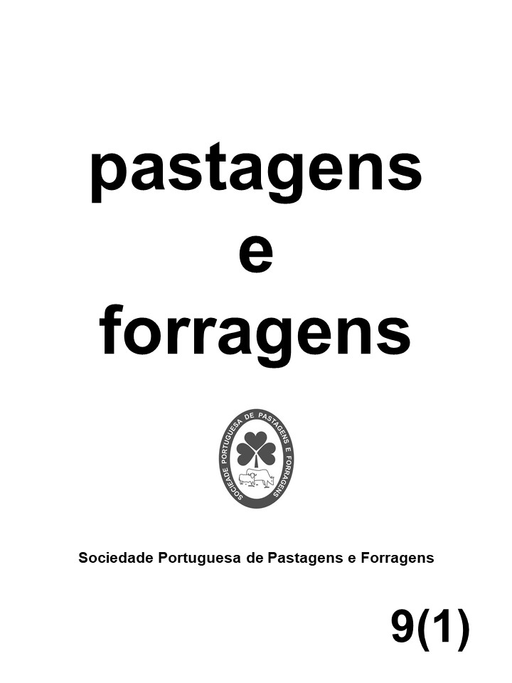 "Pastagens e Forragens" - Volume 9(1)