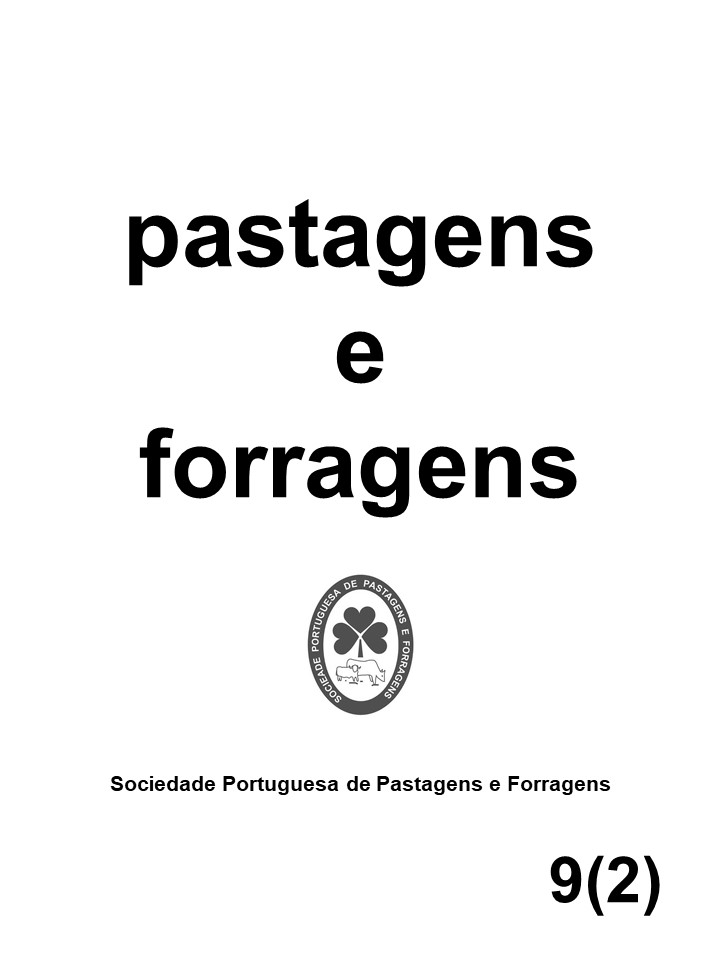 "Pastagens e Forragens" - Volume 9(2)